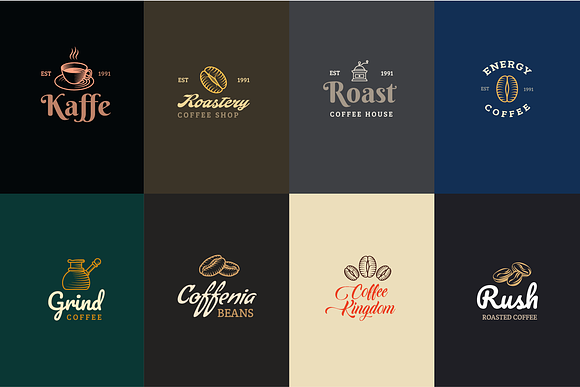 Coffee Logo Builder 100+ Variations in Logo Templates - product preview 3