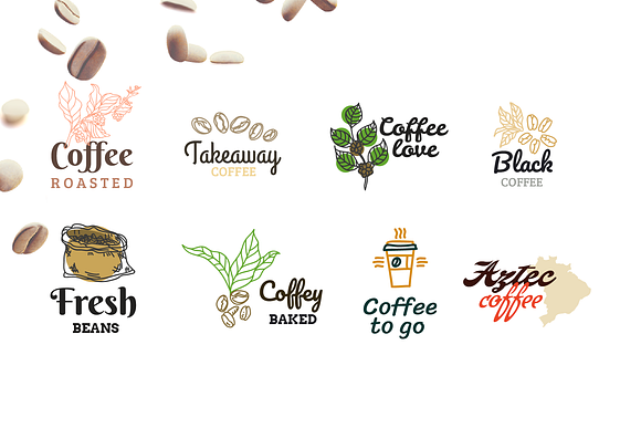 Coffee Logo Builder 100+ Variations in Logo Templates - product preview 4