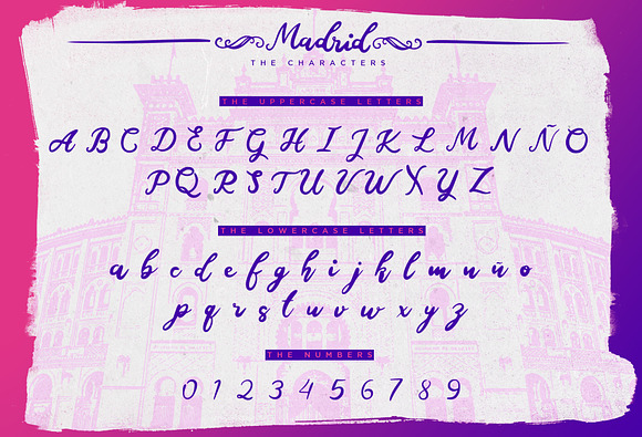 Madrid - Ink Handwritten Font in Script Fonts - product preview 1