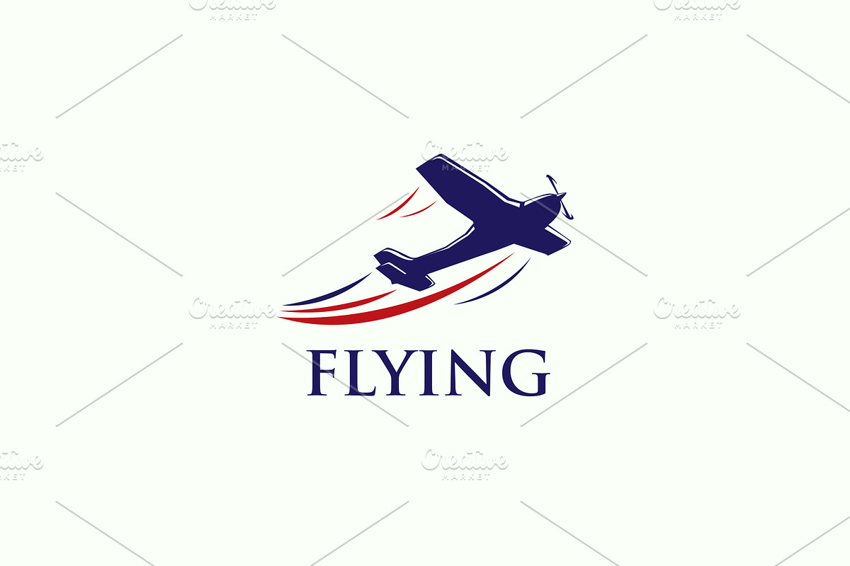 Flying Logo in Logo Templates - product preview 8
