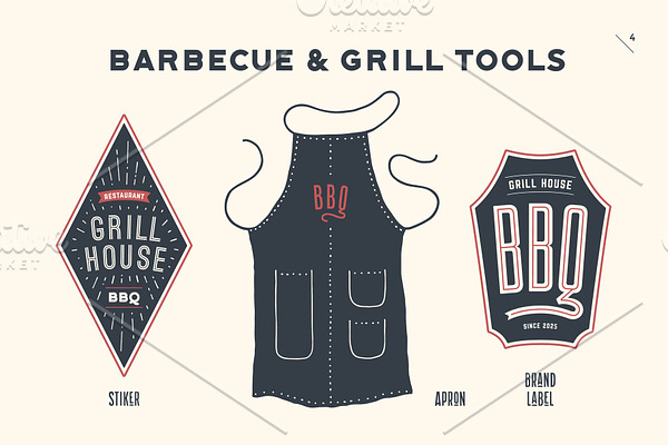 Barbecue and grill tools