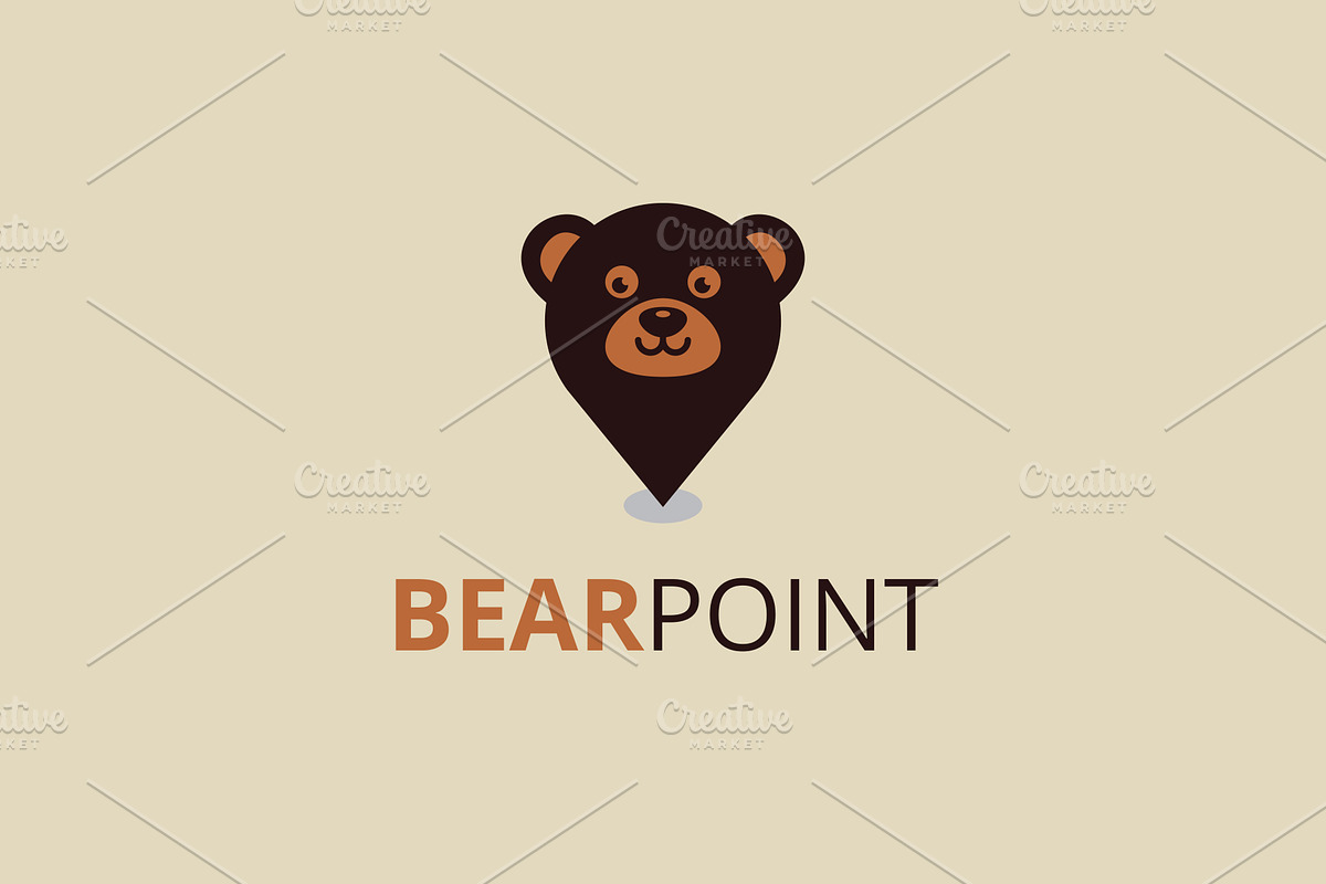 Bear Point Logo in Logo Templates - product preview 8