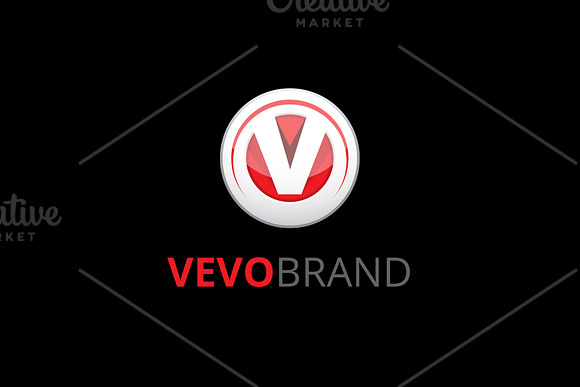 Vevo V Letter Brand Logo in Logo Templates - product preview 1