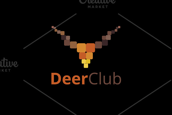 Deer Club Logo in Logo Templates - product preview 1