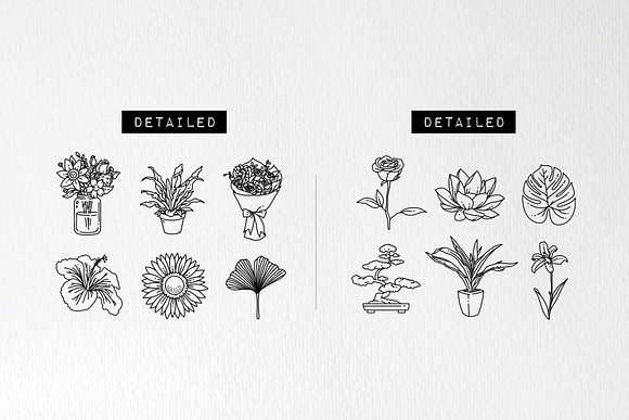 60 Plant & Floral Icons - Flower in Icons - product preview 7
