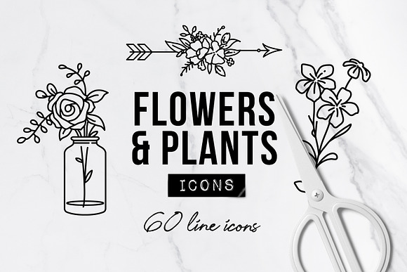 60 Plant & Floral Icons - Flower in Icons - product preview 10