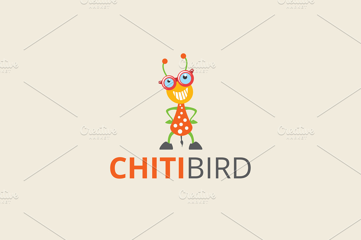 Chiti Bird Logo in Logo Templates - product preview 8