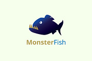 Monster Fish Logo