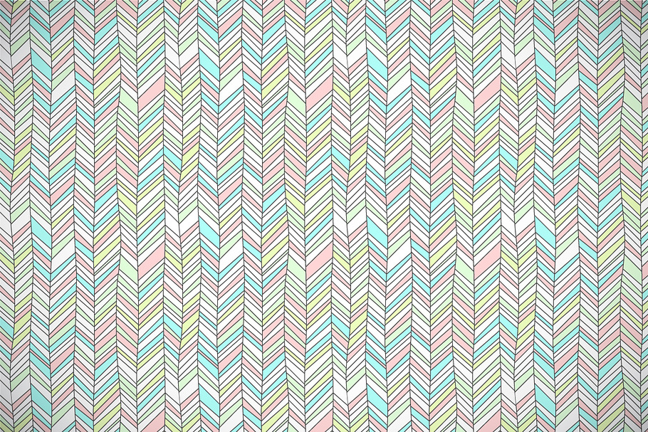 Pastel colored chevron pattern in Patterns - product preview 8