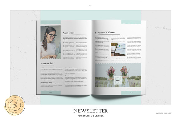 Newsletter in Brochure Templates - product preview 2