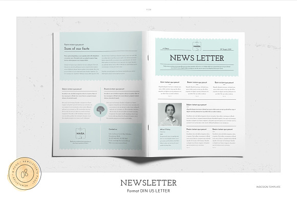 Newsletter in Brochure Templates - product preview 4