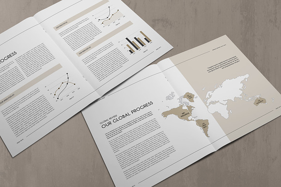 Annual Report Template in Brochure Templates - product preview 2