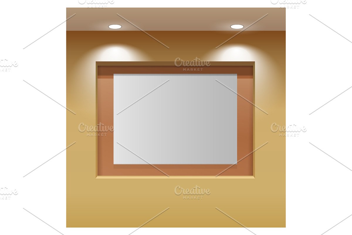 Showroom Panel. Horizontal posters in Product Mockups - product preview 8