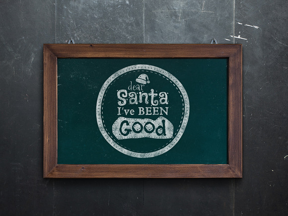 11 Funny Christmas Badges Collection in Objects - product preview 7