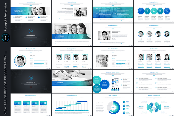 Clean Minimal Powerpoint Template in PowerPoint Templates - product preview 4