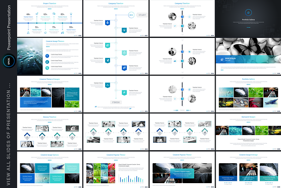 Clean Minimal Powerpoint Template in PowerPoint Templates - product preview 8