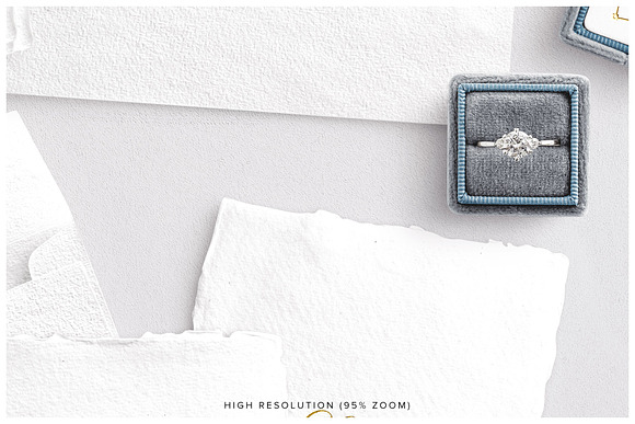 A6 Wedding Invitations Mockup in Product Mockups - product preview 2