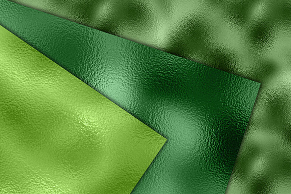 Green Foil Textures in Patterns - product preview 1