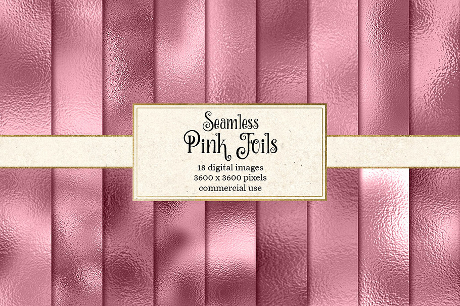 Pink Foil Textures in Textures - product preview 8