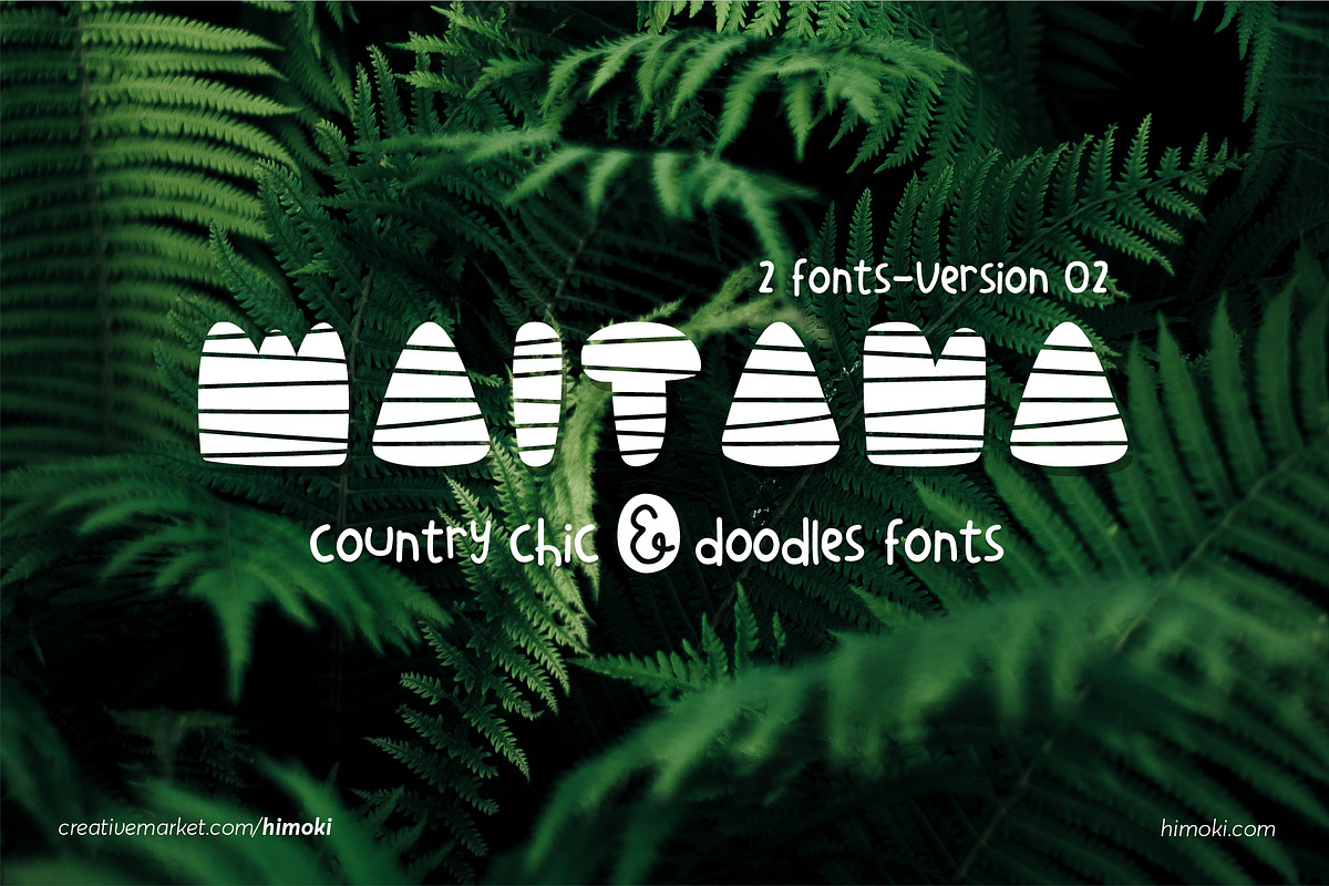 Maitana_country_scandinavian_2fonts_ in Sans-Serif Fonts - product preview 8