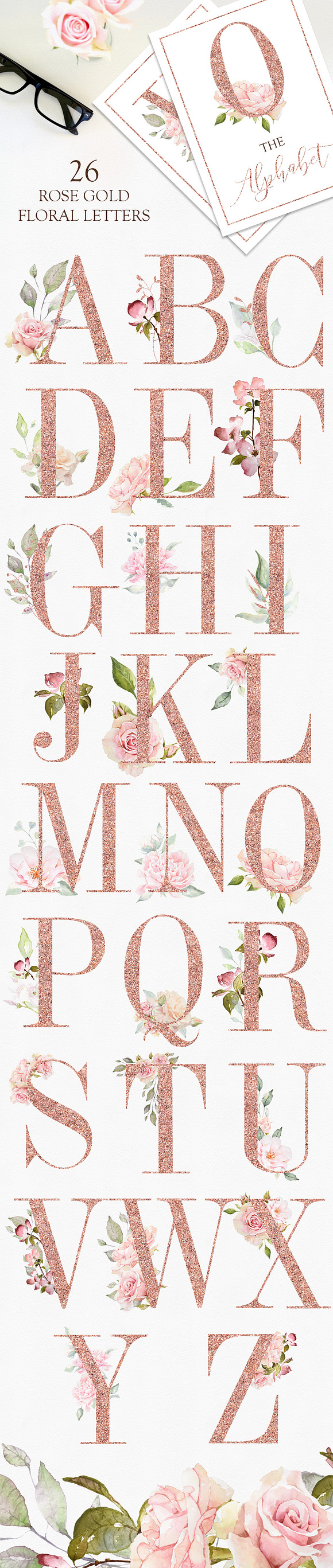 Pretty in Pink Watercolor Collection in Illustrations - product preview 8