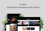 Aurelius Responsive Wordpress Blog
