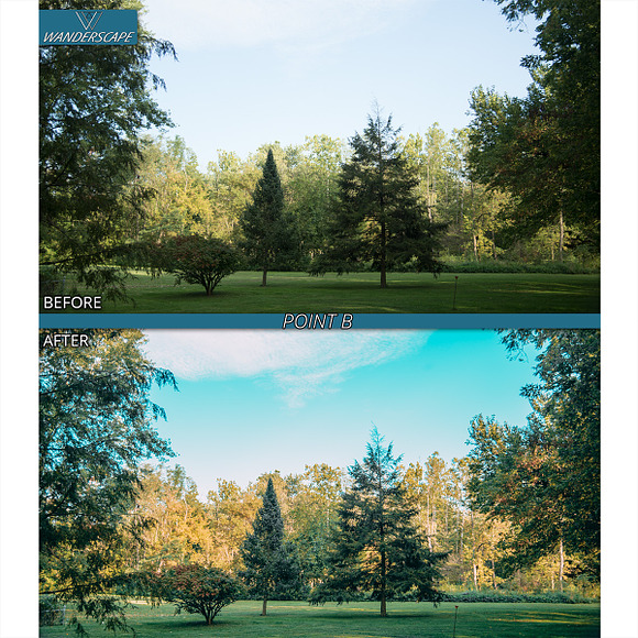 WANDERSCAPE LUT PACK in Photoshop Layer Styles - product preview 9