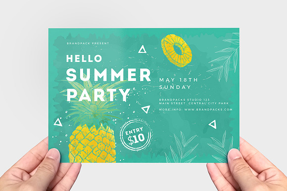 Minimal Summer Poster / Flyers in Flyer Templates - product preview 4