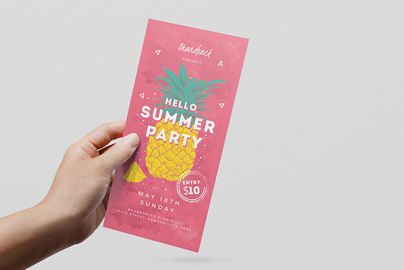 Minimal Summer Poster / Flyers in Flyer Templates - product preview 6