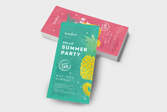 Minimal Summer Poster / Flyers in Flyer Templates - product preview 7
