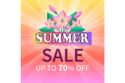 Summer Sale Up 70% Off Advertisement