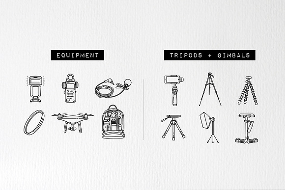 Camera & Photography Icons Pack in Camera Icons - product preview 4