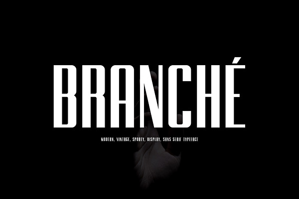 BRANCHE - Display Font