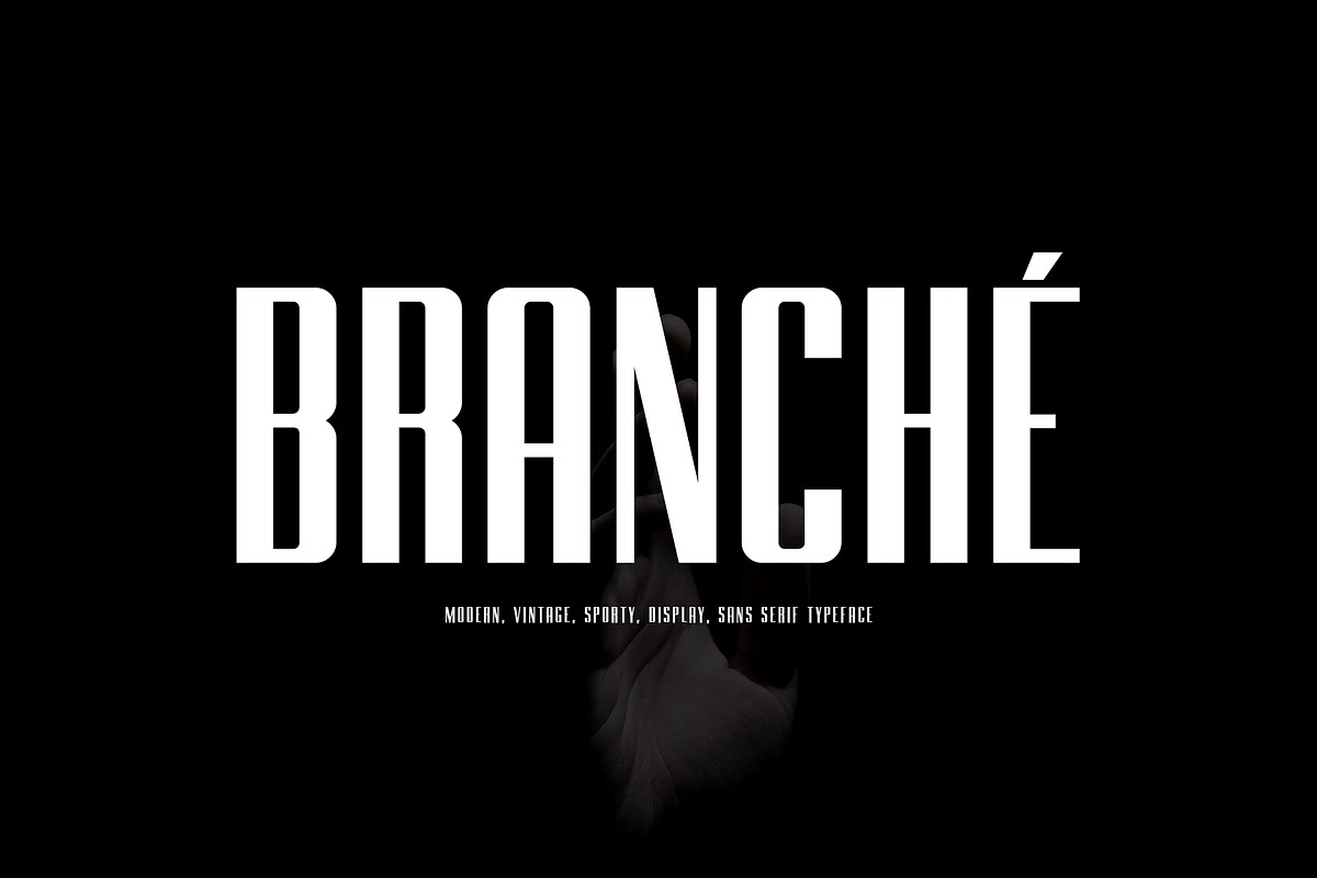 BRANCHE - Display Font in Display Fonts - product preview 8