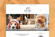 Pet Love - Animal WordPress Theme