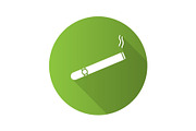 Burning cigar icon