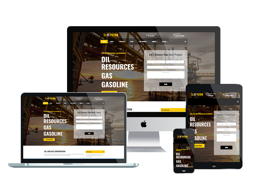 ET Petro – Joomla Petroleum Website in Joomla Themes - product preview 8