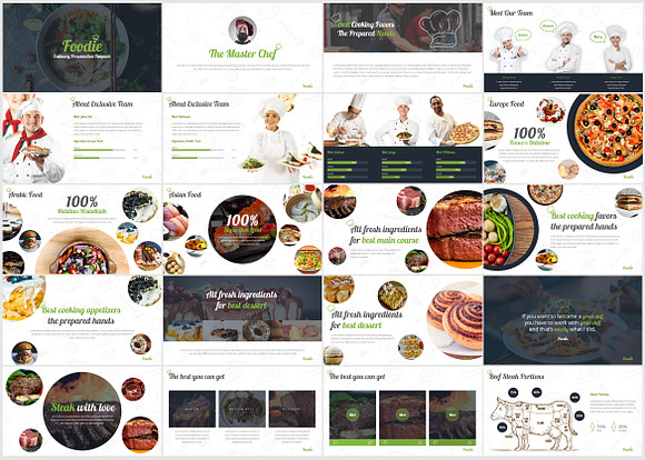 Foodie-Powerpoint Template in PowerPoint Templates - product preview 1