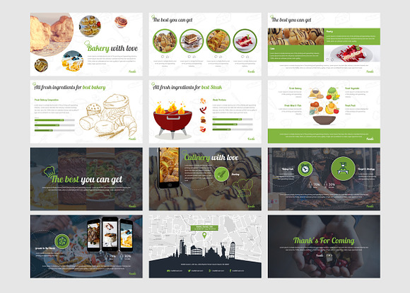 Foodie-Powerpoint Template in PowerPoint Templates - product preview 2