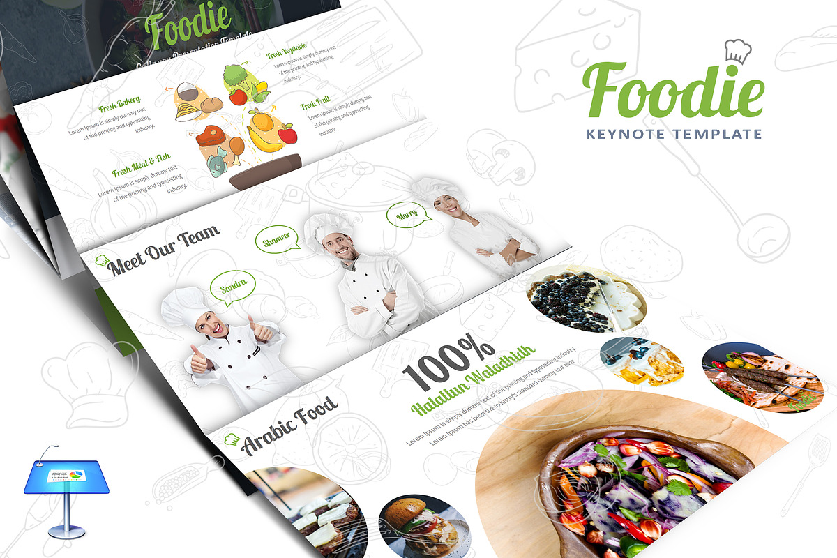 Foodie-Keynote Template in PowerPoint Templates - product preview 8