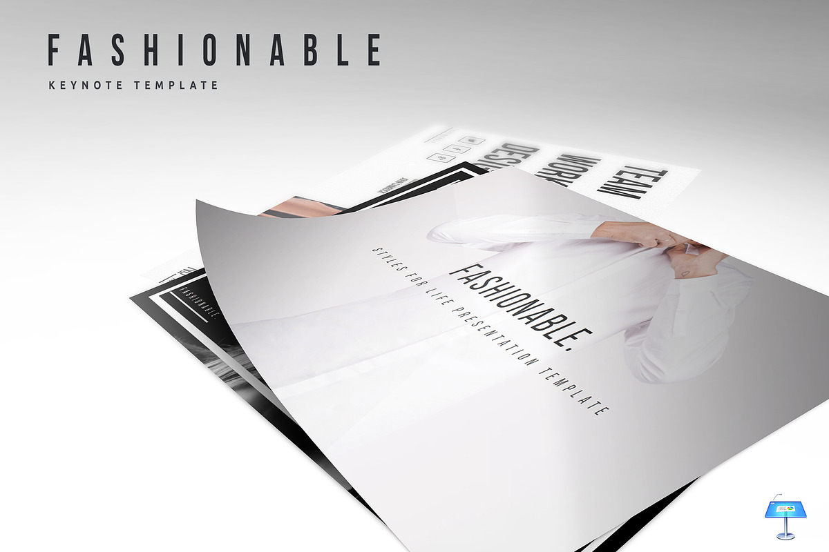 Fashionable Keynote Template in PowerPoint Templates - product preview 8