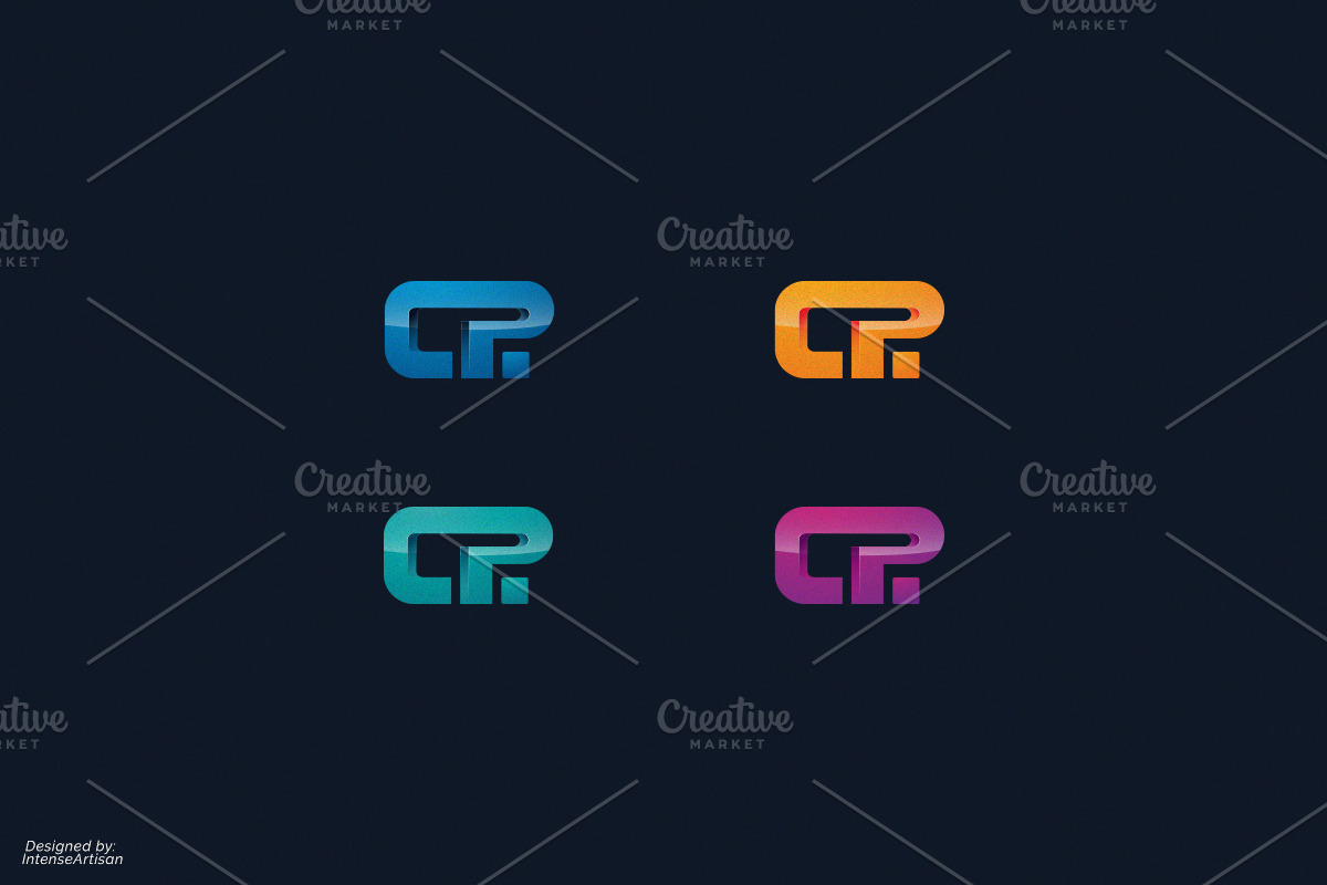 Letter C+P Logo in Logo Templates - product preview 8