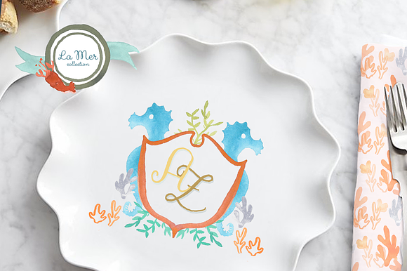 La Mer Crest collection in Illustrations - product preview 5