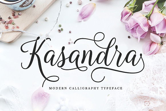 Kasandra Script in Script Fonts - product preview 11