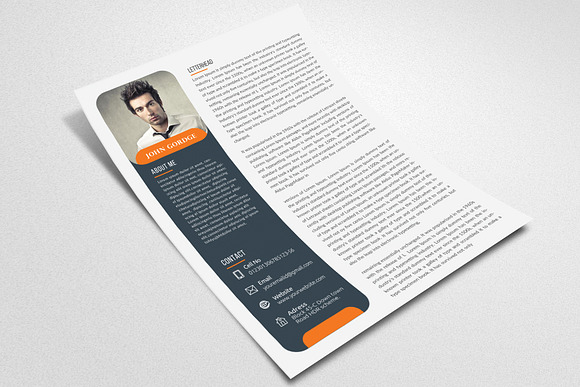  Job CV Resume Word in Resume Templates - product preview 2