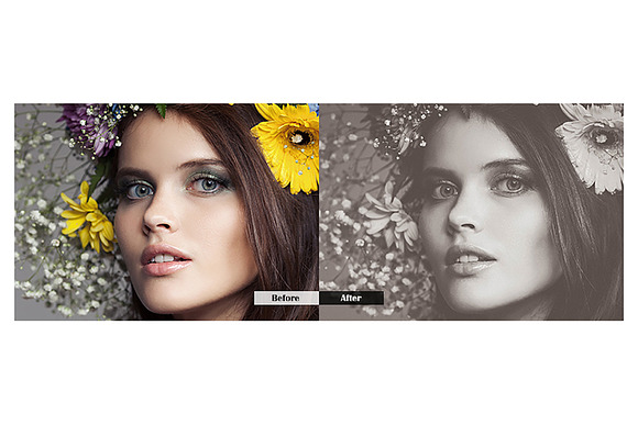 Potrait BW Lightroom Presets in Add-Ons - product preview 3