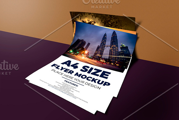 Flyer Mockup in Product Mockups - product preview 1