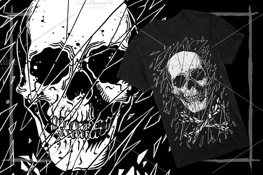 T-Shirt Designs Skull