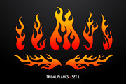 Tribal Flames - Set 1