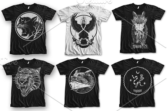 T-Shirt Designs Animal in Illustrations - product preview 1